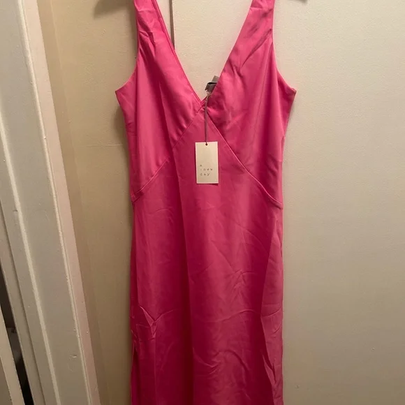 A New Day Target hot Pink Dress perfect for New Years Party A New Day Target hot Pink Dress perfect for New Years Party